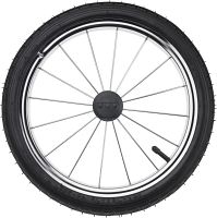 14" metal wheel, bearing, chrome